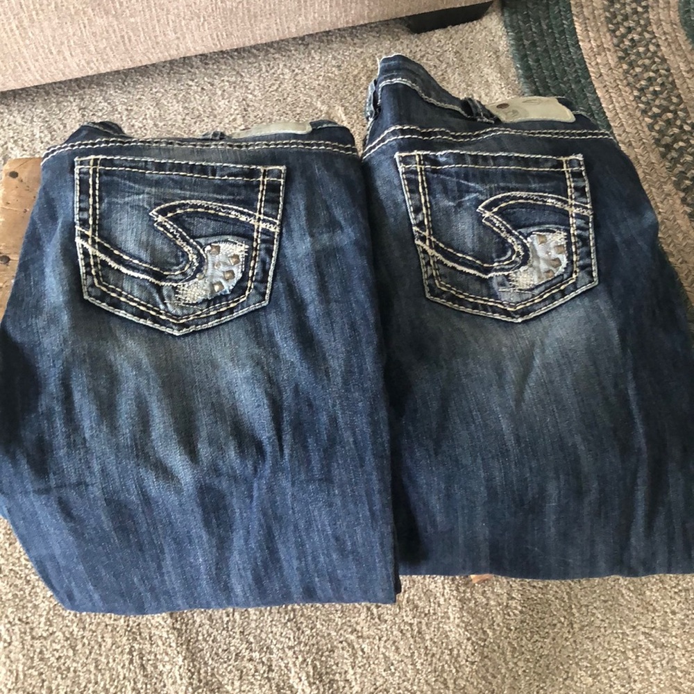 Silver Suki capris